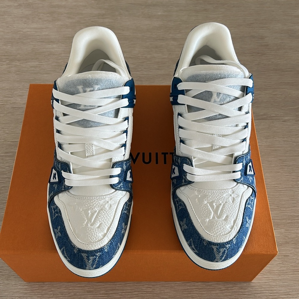 Louis Vuitton LV Trainer blue - Picture 3 of 5
